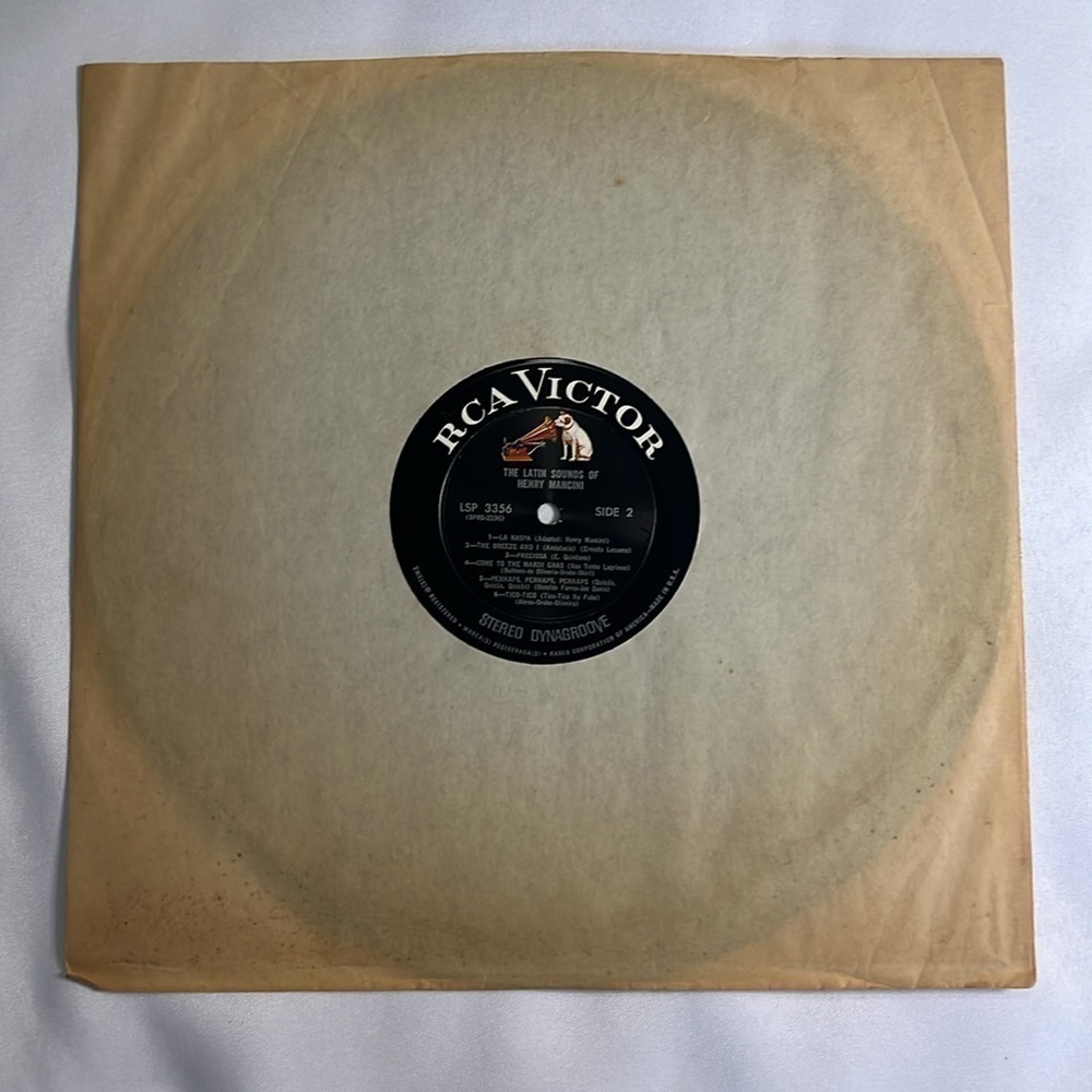 "THE LATIN SOUND OF HENRY MANCINI" VINYL RECORD ✨✨✨ - Picture 4 of 6